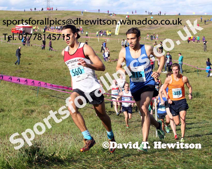 Senior mens North East Harrier League, Cramlington. Photo: David T. Hewitson/Sports for All Pics